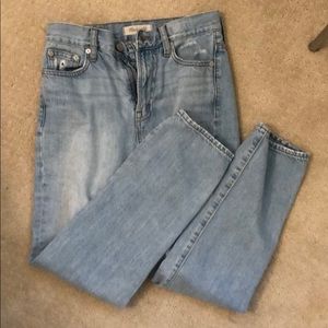 Madewell perfect summer jean